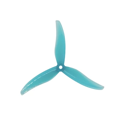 Gemfan prop Hurricane 5536-3 Durable 2 pairs - Clear blue