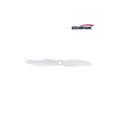 Gemfan prop LR 5126 Durable 2 Blade 2mm&M5 (Adapter) 2 pairs - Milk white