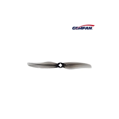Gemfan prop LR 5126 Durable 2 Blade 2mm&M5 (Adapter) 2 pairs - Clear grey