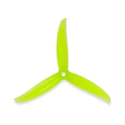 Gemfan Vanover 5136 3-Blade Propeller - 2 Pairs - Neon Yellow