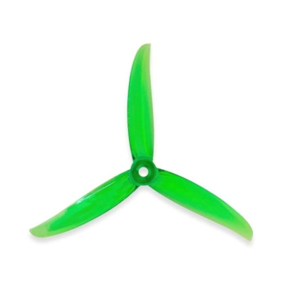 Gemfan Vanover 5136 3-Blade Propeller - 2 Pairs - Clear Green