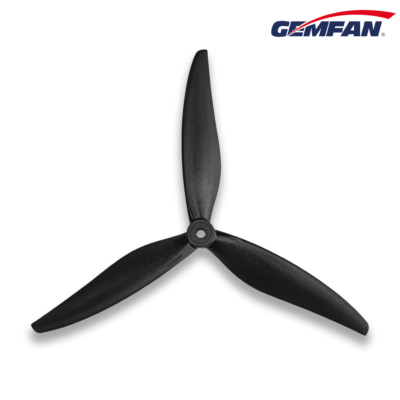 Gemfan prop Cinelifter Durable Glass Fiber Nylon 3 Blade 1 pair 8040 - Black