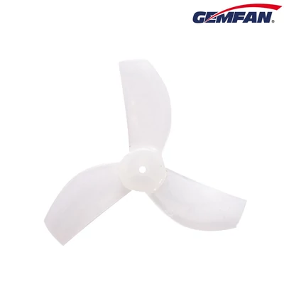 Gemfan prop 35mm Durable 3 Blade 1mm 4 pairs - Milk white
