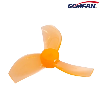 Gemfan prop 35mm Durable 3 Blade 1mm 4 pairs - Orange