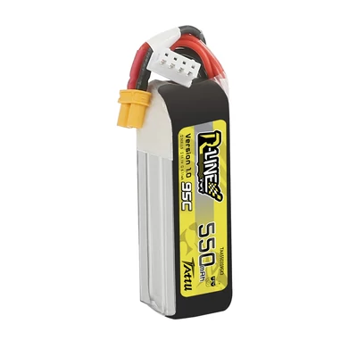 Tattu R-Line 550mAh 3S 11.1V 95C Lipo Battery with XT30