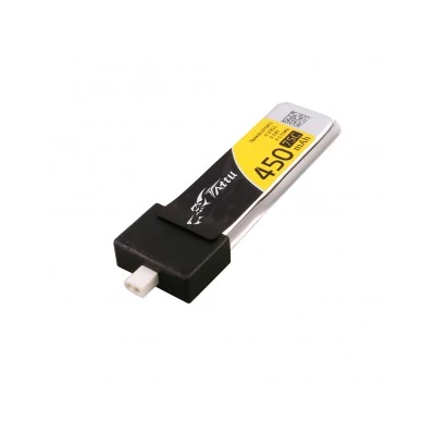 Tattu 450mAh 3.8V 75C 1S1P HV Lipo Battery Pack with BT 2.0 plug (5PCS）
