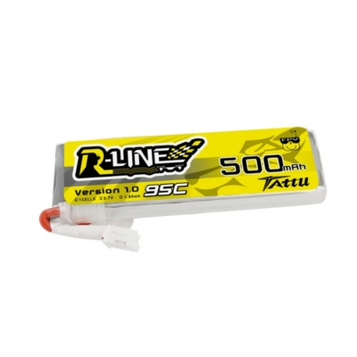 Tattu R-Line 500mAh 3.7V 1S1P 95C Lipo Battery