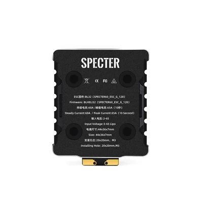 HGLRC Specter 60A BLHeli_32 3-6S 4-in-1 ESC
