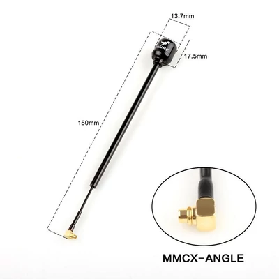 HGLRC Long Range Hammer Mini RHCP 2.5dBi Super Mini 5.8G Antenna MMCX-ANGLE