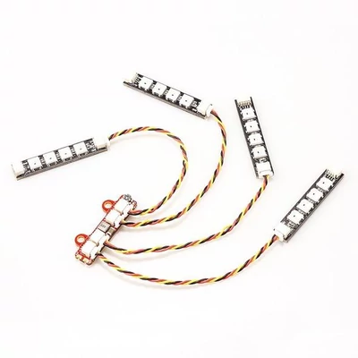 HGLRC LED CONTROLLER + 4PCS W554B LEDs