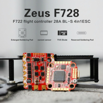 Hglrc Zeus F728 FC+ESC Stack