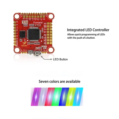 HGLRC Zeus F760 FC+ESC Stack