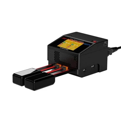 HOTA S6 AC 400W DC 325W*2 15A*2 Dual Channel Lipo Charger for 1-6S  Battery