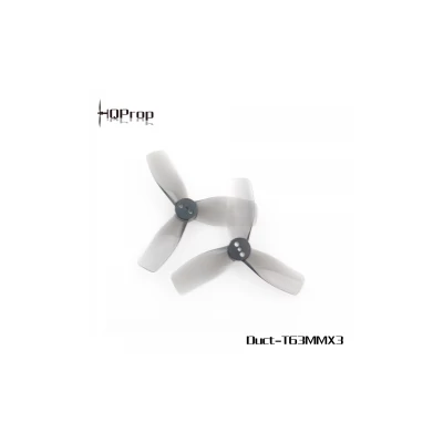 HQProp Duct-T63MMX3 Light Grey (2CW+2CCW)-Poly Carbonate