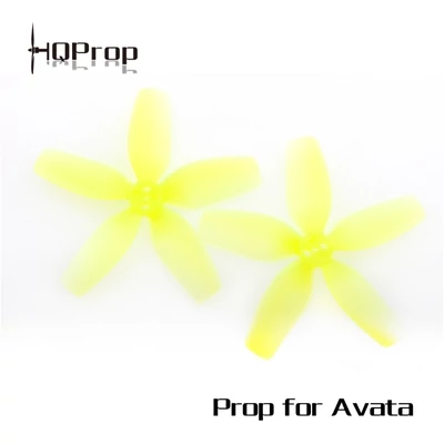 HQProp DT2.9X2.5X5 for DJI Avata (2CW+2CCW)-Poly Carbonate Carbonate - Yellow