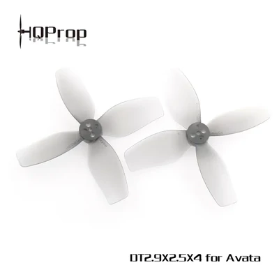 HQProp DT2.9X2.5X4 for DJI Avata (2CW+2CCW)-Poly Carbonate Carbonate - Grey