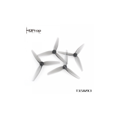 HQProp T3.5X2X3Grey 2CW+2CCW)-Poly Carbonate