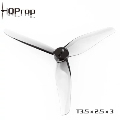 HQProp T3.5X2.5X3 Grey （2CW+2CCW)-Poly Carbonate		