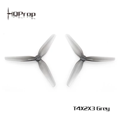 HQProp T4X2X3 Grey （2CW+2CCW)-Poly Carbonate