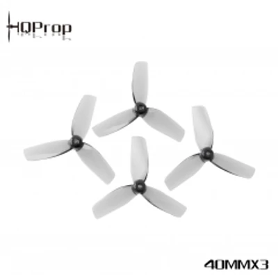 HQ Micro Whoop Prop 40MMX3 Grey (2CW+2CCW)-Poly Carbonate 1,5mm