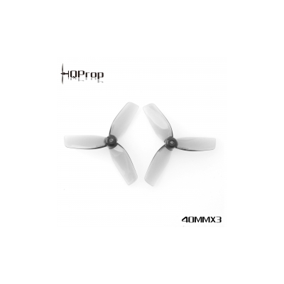 HQ Micro Whoop Prop 40MMX3 Grey (2CW+2CCW)-Poly Carbonate 1,5mm