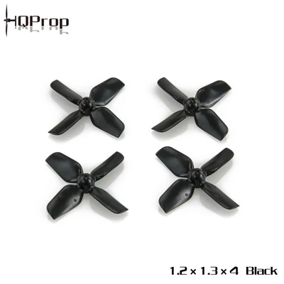 HQ 1.2X1.3X4-ABS-1MM Black