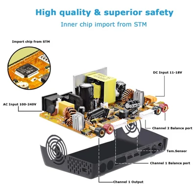 HTRC C240 dual battery charger