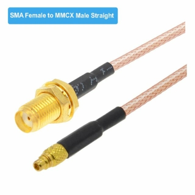 Pigtail SMA female to MMCX straight 100mm