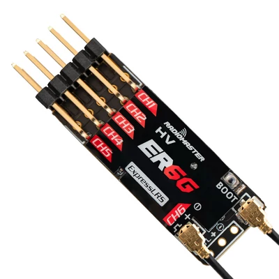 RadioMaster - ER6G 2.4ghz PWM ExpressLRS 6 Channel receiver with Vario Sensor