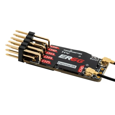 RadioMaster - ER6G 2.4ghz PWM ExpressLRS 6 Channel receiver with Vario Sensor