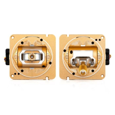 RadioMaster TX16S CNC AG01 Hall Gimbal (Set of 2) Self Centering + Throttle - Gold