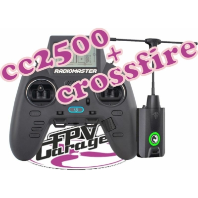 RadioMaster - Zorro Távirányító CC2500 + Tbs crossfire nano combo