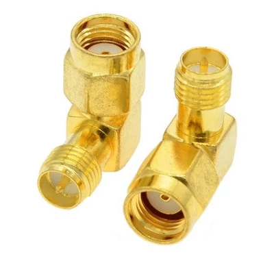RP- SMA male to RP- SMA female 90 degree