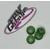 Propeller self lock nut screw M5*6mm - Green - 4pcs
