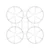 BetaFPV Air75 Brushless Whoop Frame Transparent White