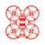 BetaFPV Meteor75 Micro Brushless Whoop frame Red