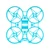 BetaFPV Meteor75 Micro Brushless Whoop frame Cyan