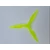 DAL Fold F5 5&quot; Folding DIY Props Turtle Mode -  Blades:Crystal Green &amp; Hub: fluo green 2 Pairs