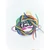 Silicone wire 22AWG 5m  (black &amp; red &amp; Yellow &amp; green &amp; blue)