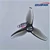 GEMFAN prop Hurricane Durable 3 Blade 1mm 4pairs  2023-Clear grey