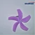 GEMFAN prop D63 Ducted Durable 5 Blade  4pairs Tmount  63mm-Purple