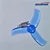 GEMFAN prop Hulkie Durable 3 Blade (3 Holes) 4pairs  2040-Clear Blue