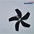GEMFAN prop D51 (2020-5) Ducted Durable 5 Blade  4pairs Tmount  51mm - Black