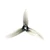 Gemfan prop 3520 Hurricane Durable 3 Blade 2 pairs - Clear grey