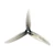 Gemfan prop 4525 Hurricane Durable 3 Blade 2 pairs - Clear grey