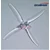 GEMFAN prop Hurricane X Props Durable 4 Blade 2pairs POPO 51455-Clear