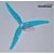 GEMFAN prop Hurricane Durable 3 Blade 2mm 2pairs Adapter SL 5125-Blue