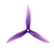 Gemfan prop 5236 Hurricane Durable 3 Blade 2 pairs - Purple