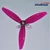 GEMFAN prop WinDancer Durable 3 Blade 2pairs POPO 5043-Clear Purple