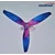 GEMFAN prop WinDancer Durable 3 Blade 2pairs Customizable Props Patterns 5043-Skitzo Galaxy